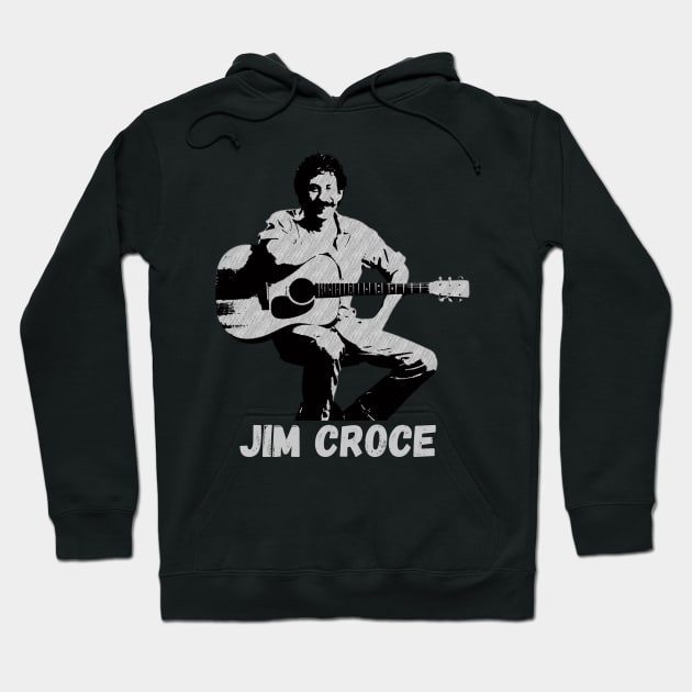 Jim croce vintage Hoodie by FunComic
